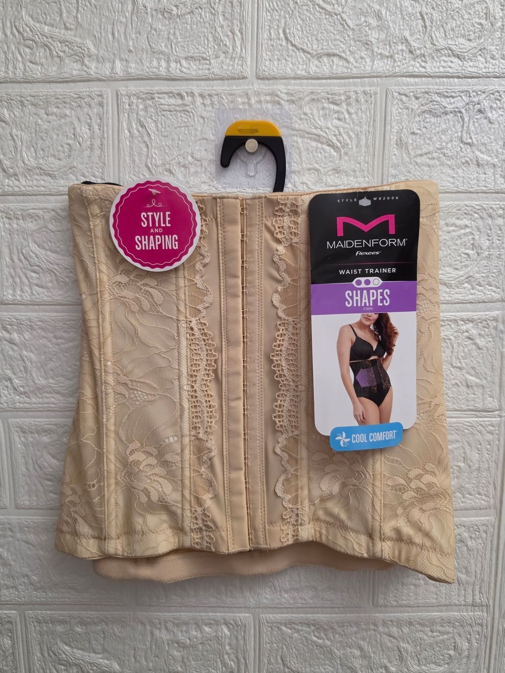 Maidenform Women’s Shapewear Extra Firm Control Lace Waist Trainer, New